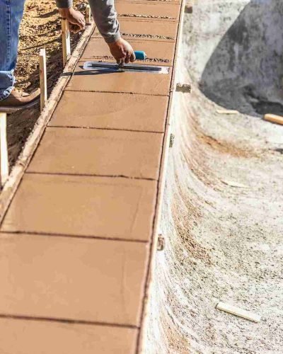 Concrete Pool Deck Installation